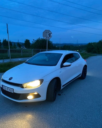 Volkswagen Scirocco cena 32999 przebieg: 181949, rok produkcji 2008 z Skawina małe 137